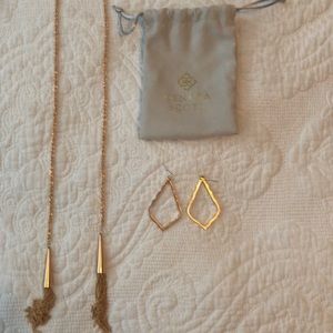 Kendra Scott Rose Gold Sophia Earrings